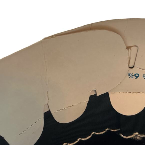 Vintage Persian Lamb Hat Women Size 6 5/8 Black Fitted Pill Box Squishee Winter - Picture 8 of 8